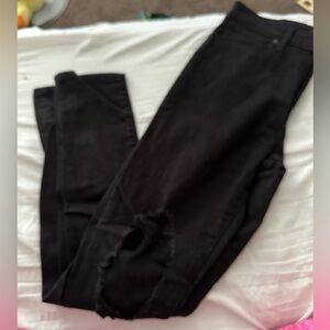 Levi’s distressed jeans